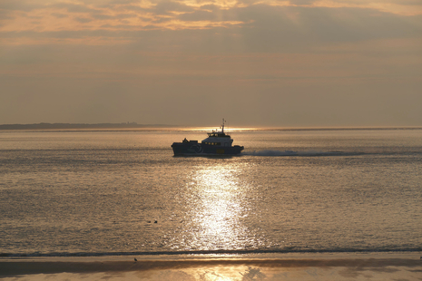 Sonnenuntergang auf Norderney