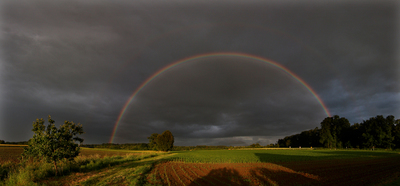 Doppelter Regenbogen