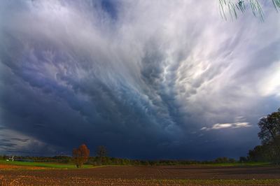 Mammatus-Wolken