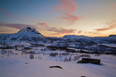 Winterlandschaft in Norwegen